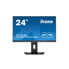Ecran IIYAMA 24" IPS LED 16:9 Noir 4ms 1920x1080 250 cd/m² Display Port HDMI 2xUSB-HUB 1xUSB-C Haut parleurs ultra mince Pivot 15cm pied réglable
