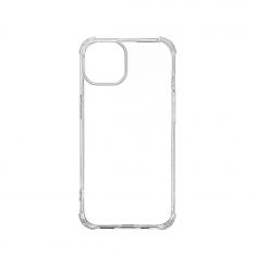 WE Coque de protection TPU APPLE IPHONE 15 PLUS Transparent: Anti-chocs - ultra résistant – semi-rigide - apparence du téléphone conservée