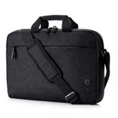 Sacoche PC HP Prelude Pro 17.3 Noir chiné Sacoche de transport av bandoulière Poche avant fermeture eclair . Impermeable, léger et elegant Tissu RPET 3E2P1AA"