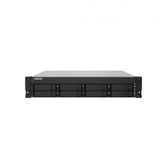 Serveur Nas Qnap TS-832PXU-RP-4G 2U 8 Baies - Alpine AL324 - 4Go Ram - 512Mo Flash - 8x 2.5/3.5 SATA 6Gbps - 2 x 10GbE SFP+ - Alimentation 250W x2 - Garantie 3 
