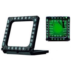 THRUSTMASTER MFD Cougar Pack 2 USB Cockpit Panel repliques F-16 plug & play - Socle multi orientabl lesté anti dérapant et détachable