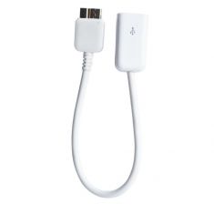 Cable adaptateur MicroUsb3.0 a USB femelle pr smartphone GalaxyNote 3