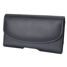 WE Etui de protection MAGNETIQUE UNIVERSEL L jusqu'à 5.5'': Attache coulissante pour ceinture + fermeture magnétique + rigide
