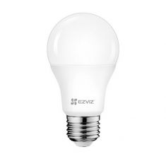 EZVIZ Ampoule LB1 Blanche Wifi 2.4 Ghz Comp.Goodle assistant et Alexa Minuteur, compte à rebours, LED 806 Lm C2700K Culot Z27 code HS 853952000 CS-MAL-LB1-LWA