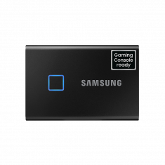 SSD EXT SAMSUNG T7 Touch 1000G Noir USB 3.2 Gen 2 / MU-PC1T0K/WW