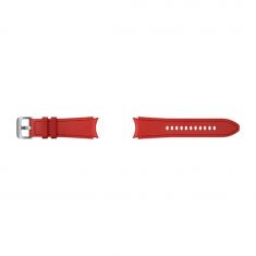 SAMSUNG Bracelet cuir Galaxy Watch taille S/M rouge . compatible toute galaxy watch / ET-SHR88SREGEU