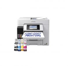 EPSON EcoTank ET-5885 BlueAngel MFP 4en1 Jet d'encre couleur A4 rechargeable 25ppm/25ppm,R-V,chargeur 50p,Fax,Wifi,Wifi-direct,USB,Ethernet,NFC, 2bac 550f max