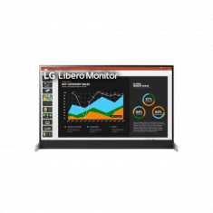 ECRAN LG 27" LED IPS 16:9 IPS QHD 2560x1440 5ms 350cd/m² 1xHDMI 1xUSB Type-C™ HPs 2x2W Caméra amovible Black Stabilizer