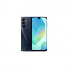 Smartphone Galaxy A16 5G Bleu Nuit DUAL SIM 4Go RAM 128Go Android 14 Micro SD batterie 5000 mAh Charge rapide 25W Ecran 6.7'' Full HD+  DAS 0,381 Tete W/kg