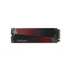 SSD SAMSUNG SERIE 990 PRO + dissipateur M.2 1To 2280 PCIe 4.0 x4 NVMe Lecture 7450Mo/s Ecriture 6900Mo/s MZ-V9P1T0GW