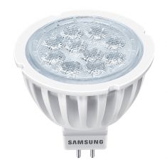 LED SAMSUNG MR16 GU5.3 2700°K 12V E WATAGE 5W W= 35W (V) AC/DC12V Flux (Lumen) 310 40° angle, non dimm