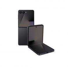 Smartphone Galaxy Z Flip7 Noir Absolu Exynos 2500 12Go 256Go Ecran Pliable 6,9'' et 4,1'' Dynamic AMOLED 2X AI intégrée Batterie 4 300mAh IP48 SM-F766BZKGEUB