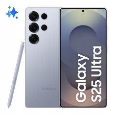 Smartphone Galaxy S25 Ultra Titane 5G Bleu 12 Go 512 Go Android 15 WIFI7 IP68  batt 6000mAh CR45W Ecran Infinity-O 6.9'' QHD+ DAS Tete 1.246 Samsung Dex