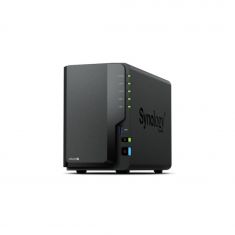 Synology - DiskStation DS225+ NAS avancé à 2 baies pour les utilisateurs domestiques - Stockage de fichiers/Sauvegarde - Port réseau 2.5Gbit/s
