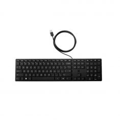 HP-C HP 320K Noir - Clavier filaire - QWERTY - STB