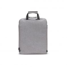 DICOTA Sacoche Ecologique TOTE BAG MOTION Gris Pour PC portable 13-15.6" Polyester Mousse Haute densite Rembouré Multi poches Garantie a vie D31879-RPET     "