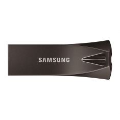 CLE USB SAMSUNG 64G USB 3.1 BAR PLUS - TITAN GRAY VITESSE LECTURE JUSQU'A 300Mo/S MUF-64BE4/APC