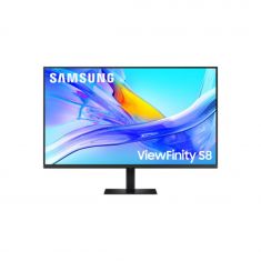 ECRAN 37" SAMSUNG ViewFinity S80UD Noir 3840x2160 IPS 5ms 60hz 350cd/m2 1xHDMI 1xDP 3xUSB Hub Pied modulable hauteur inclin pivot orient
