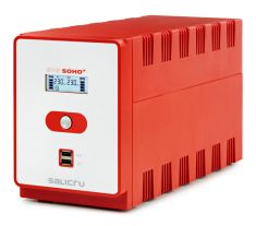 SALICRU Onduleur SPS 1200 SOHO + Line-interactive 1200VA 2USB 4prise Shuko/FR Protection surcharge avec charge APFC 647CA000004