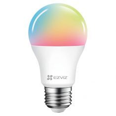 EZVIZ Ampoule LB1 Couleur Wifi 2.4 Ghz Comp.Google assistant et Alexa Minuteur, compte à rebours, LED 806 Lm C2700K Culot Z27 code HS 8539520000 CS-MAL-LB1-LCA