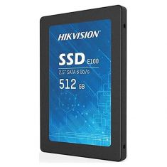 SSD Interne HIKVISION 2.5 512 Go E100 SATA 6.0Gbps SATA-III  3D TLC 550 MB/s 240 TB"