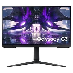 Ecran 24'' Samsung LS24AG320NUXEN Gaming Odyssey G3A Noir Full HD VA 1ms 165 Hz. AMD FreeSync. Pied modulable Hauteur, Pivotant, Rotatif