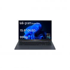 Portable LG GRAM 15Z90RT-G.AP78F Intel Core i7-1360P 16GoDDR5 1ToSSD NVME Intel Iris Xe Graph 15.6" FHD OLED IPS 350Nits WIN11Pro BLUE NIGHT Clavier rétroéclair