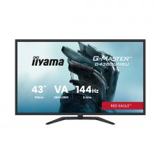 Ecran IIYAMA 43" Noir 0.3ms G-MASTER Red Eagle VA LED 16:9 3840x2160 144Hz 550 cd/m² FreeSync 2xDisplayport 2xHDMI HPs 2xUSB(3.2) 2xUSB-C / G4380UHSU-B2