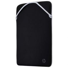 Housse de protection réversible ordinateur portable HP 15,6 Argenté, en néoprène durable, protège le PC contre les chocs et les rayures 2F2K5AA  "