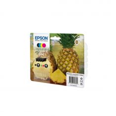EPSON Multipack 4-colours Ananas 604 Ink 1 x 3.4 ml Black, 3 x 2.4 ml CMJ Alarmé