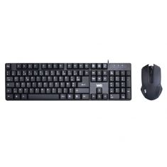 Bundle Clavier + Souris Filaire WE Plug & Play / Compact / 1000 DPI Touches silencieuses /