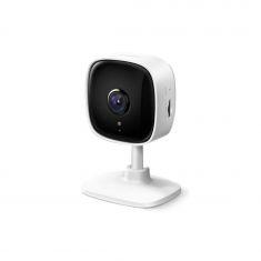 Caméra de sécurité Tapo WiFi Intérieure 1080p 2,4 GHz stockage 128 Go sans fil Détection mouvement Alarme sonore lumineuse Vision nocturne
