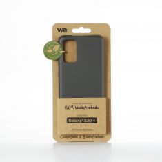 WE Coque de protection BIODEGRADABLE SAMSUNG S20+ Noir: 100% biodégradable et compostable  semi-rigide 