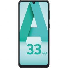 Smartphone Galaxy A33 5G Noir 6Go 128Go IP67 48MP 5000mAh Charge Rapide 25W Exynos 1280 Octo Core 2.4Ghz Ecran 6.4 Filtre Lumiere Bleue"