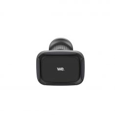 WE Support voiture universel pour smartphones : Fixation ventouse  pare-brise / tableau de bord extensible + fixation grille d'aération - support aimanté