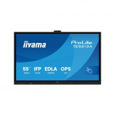 IIYAMA LFD 55" dalle IPS anti-reflet 40 pts 3840x2160 450cd/m² 8ms Tactile interactif 2xHPs DisplayPort 2xHDMI 2xUSB-C 5xUSB-HUB OPS Slot paysage certifié EDLA 