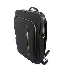 Sac à dos PC WE 15 Noir Mode sacoche ou sac à dos Compartiment renforcé pour PC Passant pour Trolley"