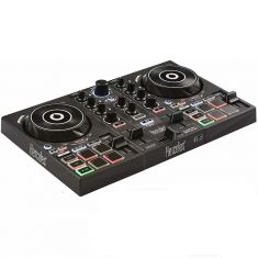 Hercules DJControl INPULSE 200 controleur Initiation DJing tuto DJ Academy intégrés DJUCED beatmatching guide lumineux dynamiq