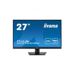 Ecran IIYAMA 27" Noir ULTRA MINCE VA 16:9 1920x1080 4ms 250cd/m² 1xHDMI 1xDP 2xUSB HPs Réduction lumière bleue 3 côtés ss bordure / XU2794HSU-B1