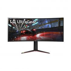 ECRAN LG 38" gaming Noir NANO IPS incurvé 21:9 UWQHD 3840x1600 144Hz 1ms 450cd/m2 2xHDMI 2xUSB 3.0 VESA DP FreeSync Mode DAS Black Stabilizer Inclin Rég Haut
