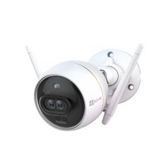 EZVIZ Camera Wifi Exterieur C3X FHD 2.4Ghz IP67 Sirene et lampe Détection de mouvement IA Vision Nocturne couleur 30m 109°