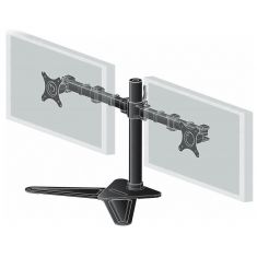 Pied de fixation IIYAMA A PINCES POUR 2 MONITEURS plats jusqu'à 30 Pivot 90° VESA DS1002D-B1"