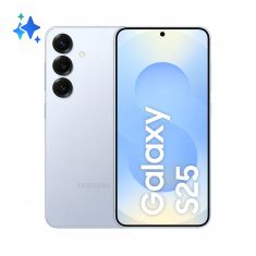 Smartphone Galaxy S25 5G Bleu 12 Go 256 Go Android 15 WIFI7 IP68  batt 4000mAh CR25W Ecran Infinity-O 6.2'' Full HD+ DAS Tete 1.294 Samsung Dex