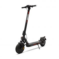 Trottinette elec DUCATI PRO2 EVO Cadre Magn IPX4  moteur 350W brushless  Pneu 10'' Frein électro 16.7kg Batt 36V/10.4Ah 374W Ecran Full suspension Clignotants