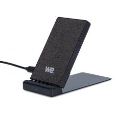 Support smartphone avec chargeur à induction - 5W standard, 7.5W pour Apple et 10W pour Samsung Indicateur de charge - Sans fil