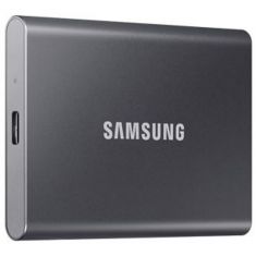 SSD EXT SAMSUNG T7 1TO gris titane USB 3.2 Gen 2 Lecture 1050 Mo/s Ecriture 1000 Mo/s MU-PC1T0T/WW