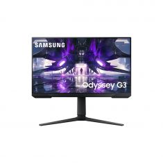 Ecran 24'' Samsung LS24AG304NRXEN Gaming Odyssey G300 Noir Full HD VA 1ms 144 Hz. AMD FreeSync. 1xHDMI 1xDP Pied Réglable Hauteur orientable Pivot inclinaison 