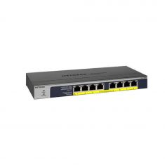 Netgear GS108PP Switch non manageable PoE+ haute puissance 8 ports Gigabit Ethernet  avec technologie FlexPoE (123W)