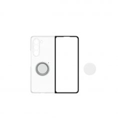 Coque transparente avec support amovible pour Galaxy Z Fold5 SAMSUNG EF-XF946CTEGWW