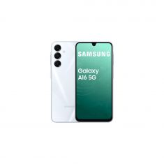 Smartphone Galaxy A16 5G Bleu Gris DUAL SIM 4Go RAM 128Go Android 14 Micro SD batterie 5000 mAh Charge rapide 25W Ecran 6.7'' Full HD+  DAS 0.381 Tete W/kg